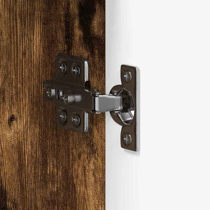 Badezimmerschrank-Set TULUM Geräucherte Eiche Holzwerkstoff