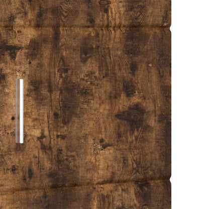 Badezimmerschrank-Set TULUM Geräucherte Eiche Holzwerkstoff