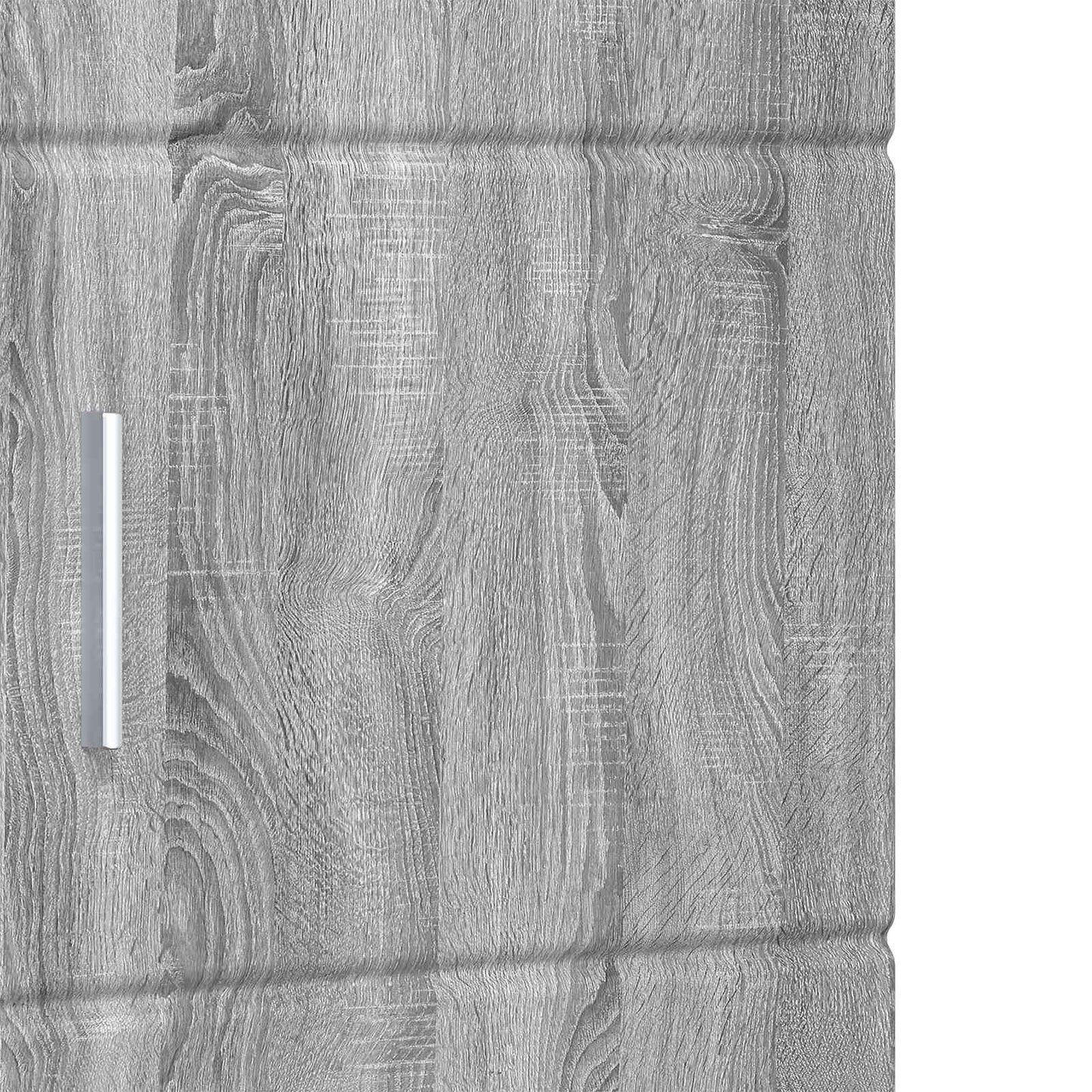 vidaXL Badezimmerschrank-Set TULUM Graues Sonoma 37 x 31,5 x 203 cm