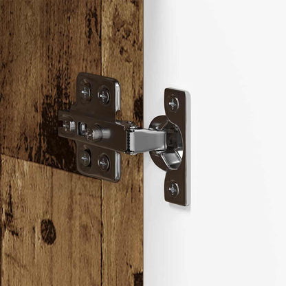 Badezimmerschrank-Set TULUM Altholz 37 x 31,5 x 203 cm