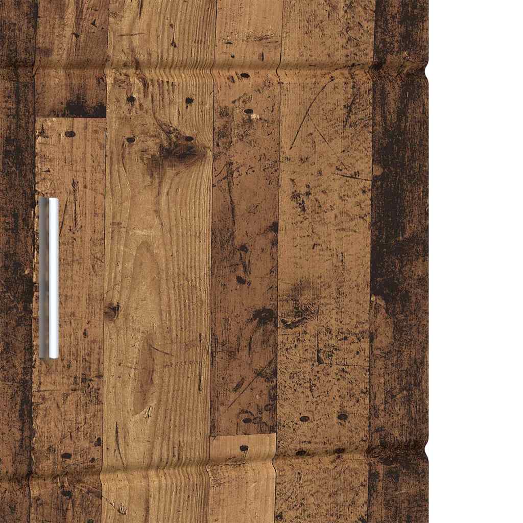 Badezimmerschrank-Set TULUM Altholz 37 x 31,5 x 203 cm