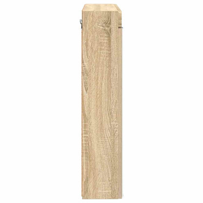 vidaXL Badezimmerspiegelschrank TULUM Sonoma-Eiche 60 x 16,5 x 78 cm