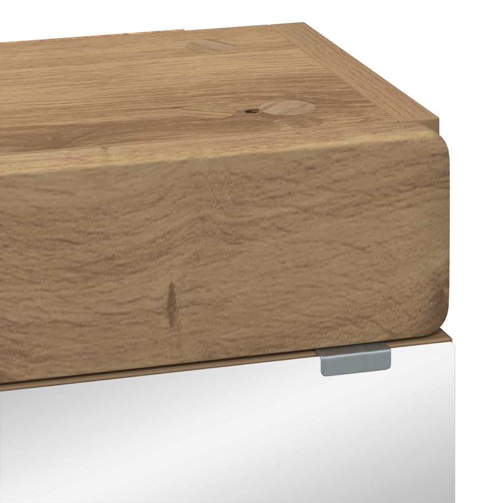 Badezimmerspiegelschrank TULUM Artisan-Eiche 60 x 16,5 x 78 cm