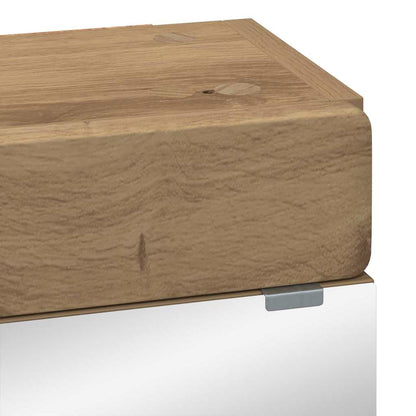 Badezimmerspiegelschrank TULUM Artisan-Eiche 60 x 16,5 x 78 cm