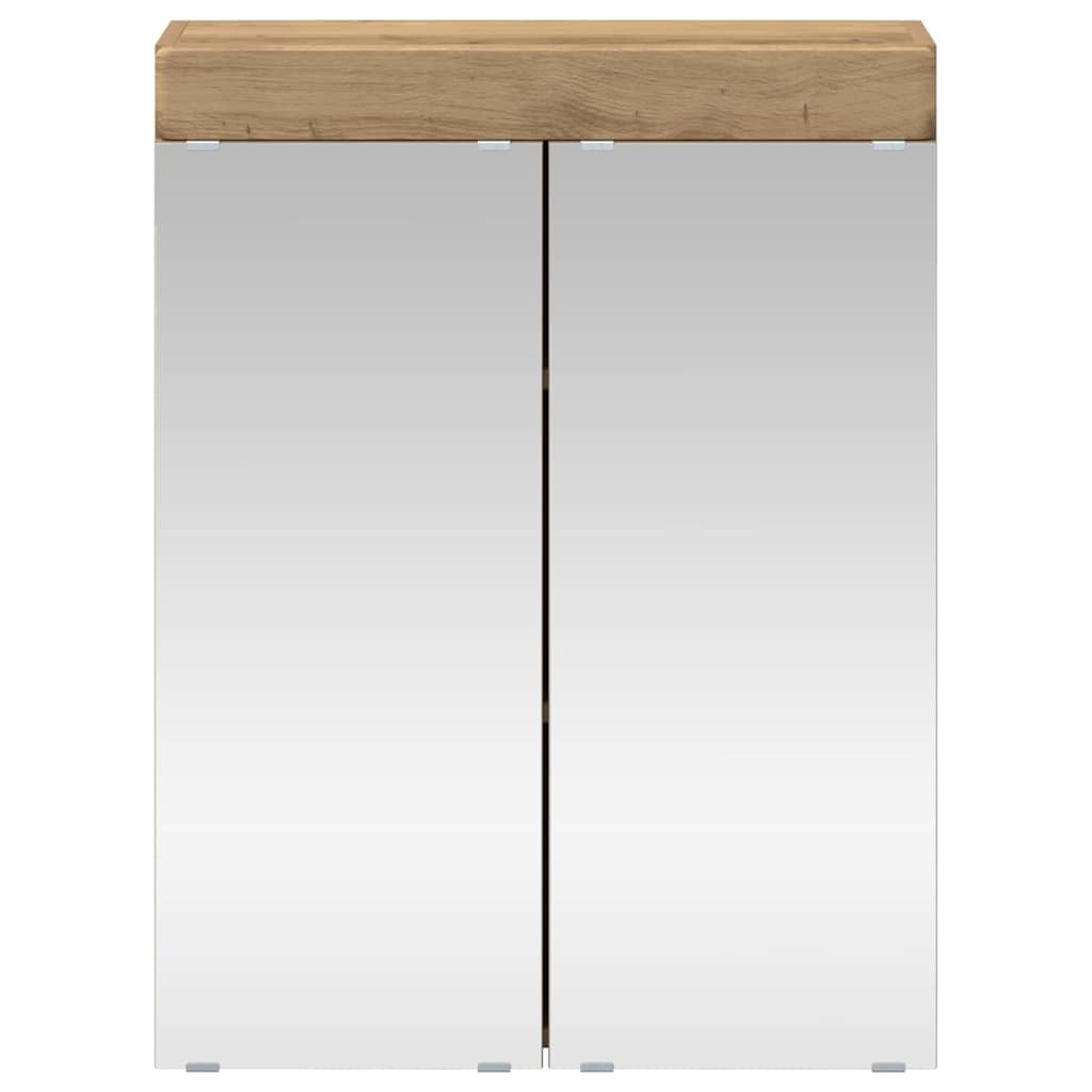 Badezimmerspiegelschrank TULUM Artisan-Eiche 60 x 16,5 x 78 cm