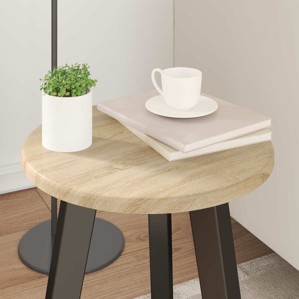 vidaXL Tischplatte Sonoma-Eiche 30 x 30 x 1,5 cm Holzwerkstoff