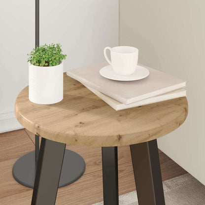 vidaXL Tischplatte Artisan-Eiche 30 x 30 x 1,5 cm Holzwerkstoff