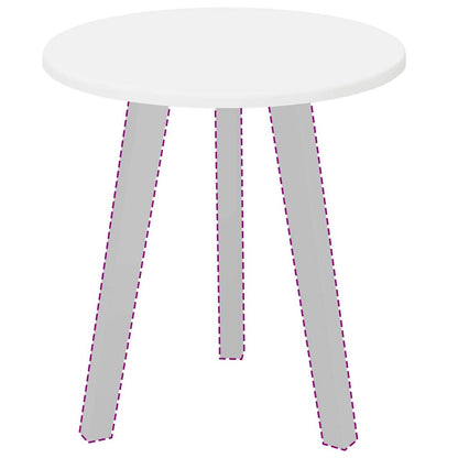 Tischplatte Weiß 40 x 40 x 1,5 cm Holzwerkstoff