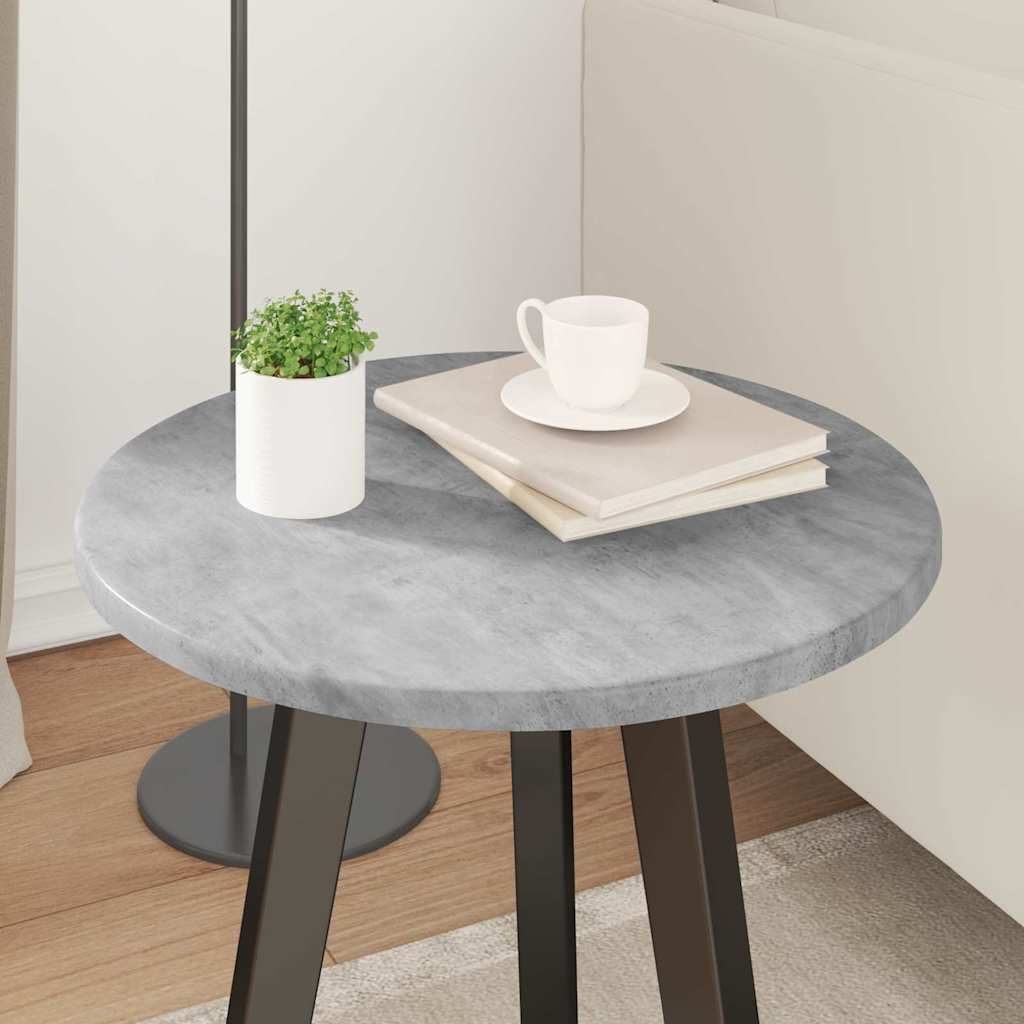 vidaXL Tischplatte Betongrau 40 x 40 x 1,5 cm Holzwerkstoff