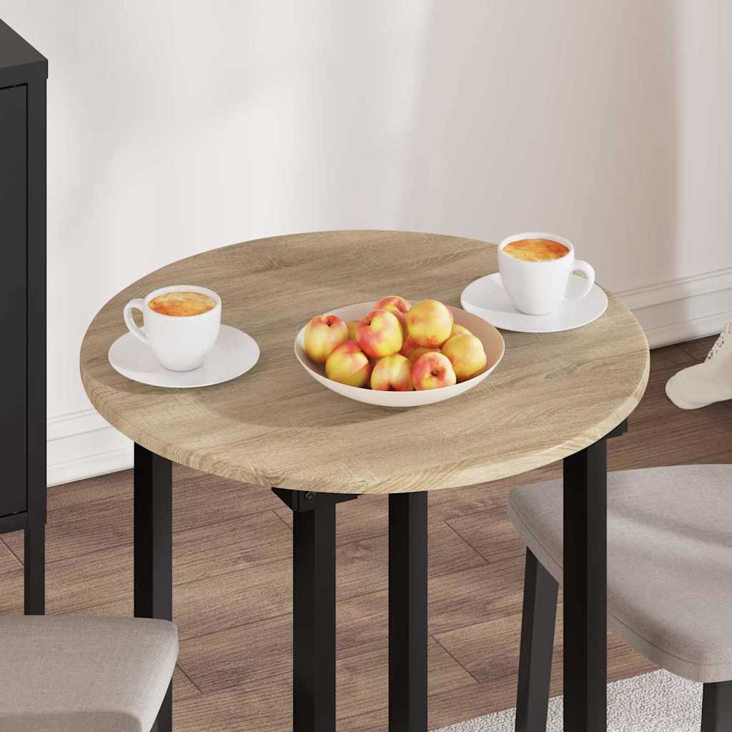 Tischplatte Sonoma-Eiche 60 x 60 x 1,5 cm Holzwerkstoff