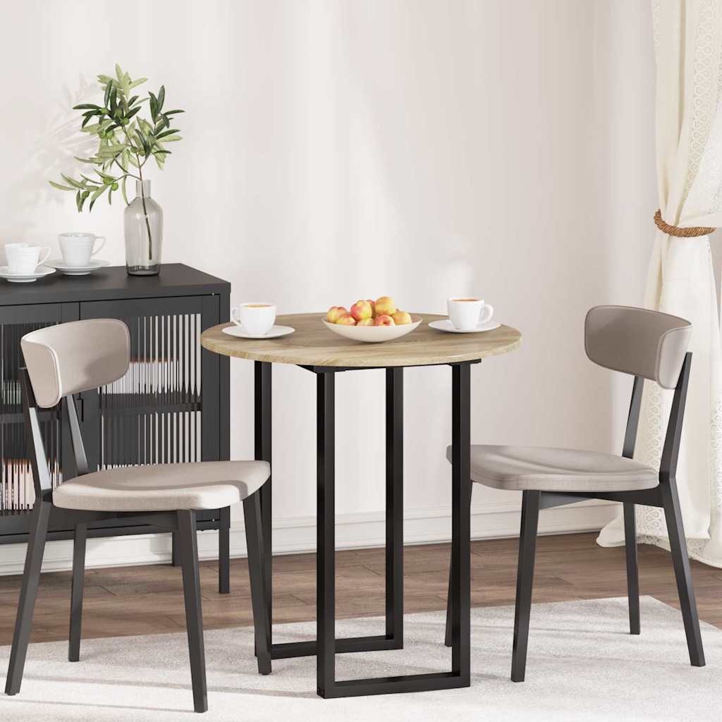 Tischplatte Sonoma-Eiche 70 x 70 x 1,5 cm Holzwerkstoff