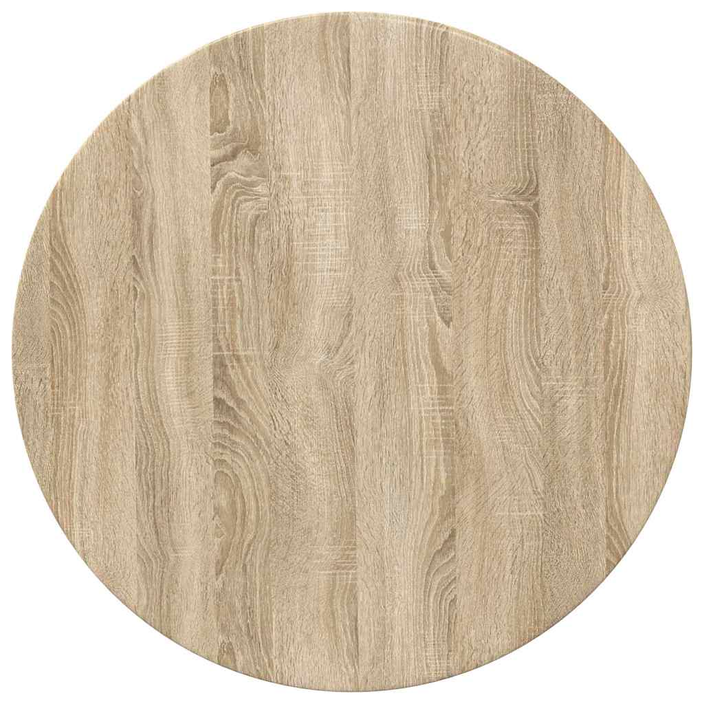 Tischplatte Sonoma-Eiche 70 x 70 x 1,5 cm Holzwerkstoff