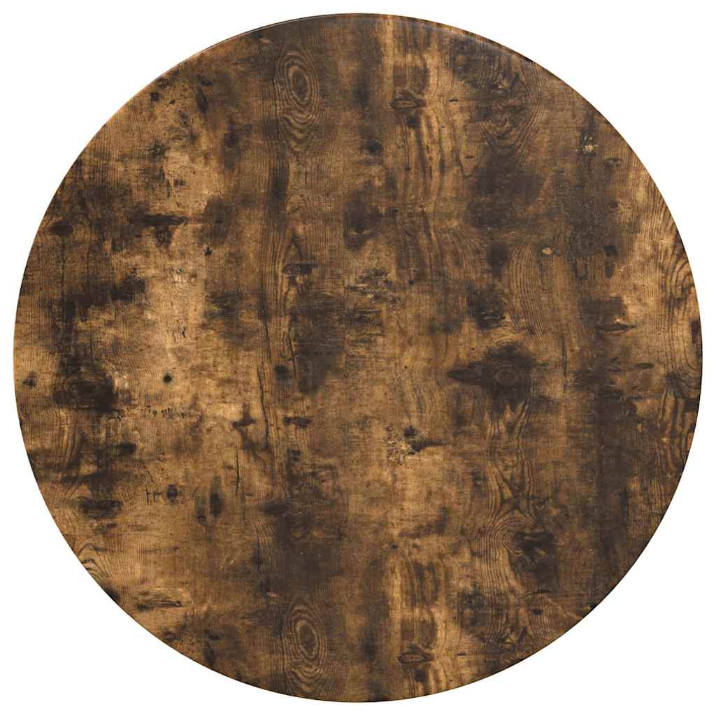 vidaXL Tischplatte Räuchereiche 70 x 70 x 1,5 cm Holzwerkstoff