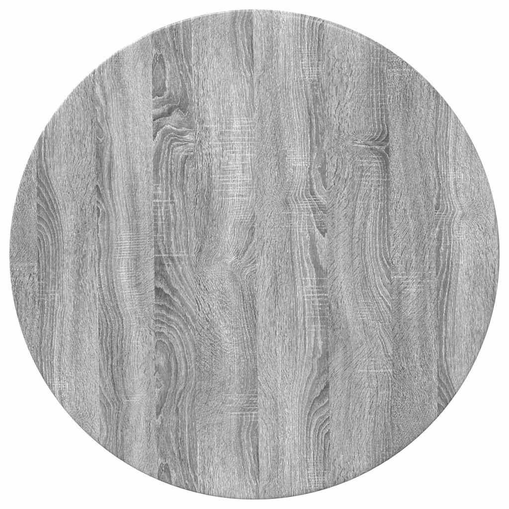 Tischplatte Grau Sonoma 70 x 70 x 1,5 cm Holzwerkstoff