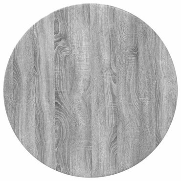 vidaXL Tischplatte Grau Sonoma 70 x 70 x 1,5 cm Holzwerkstoff