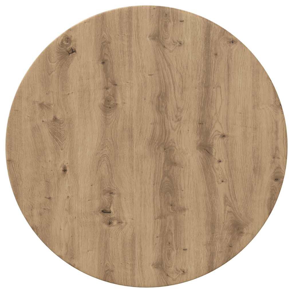 Tischplatte Artisan-Eiche 70 x 70 x 1,5 cm Holzwerkstoff