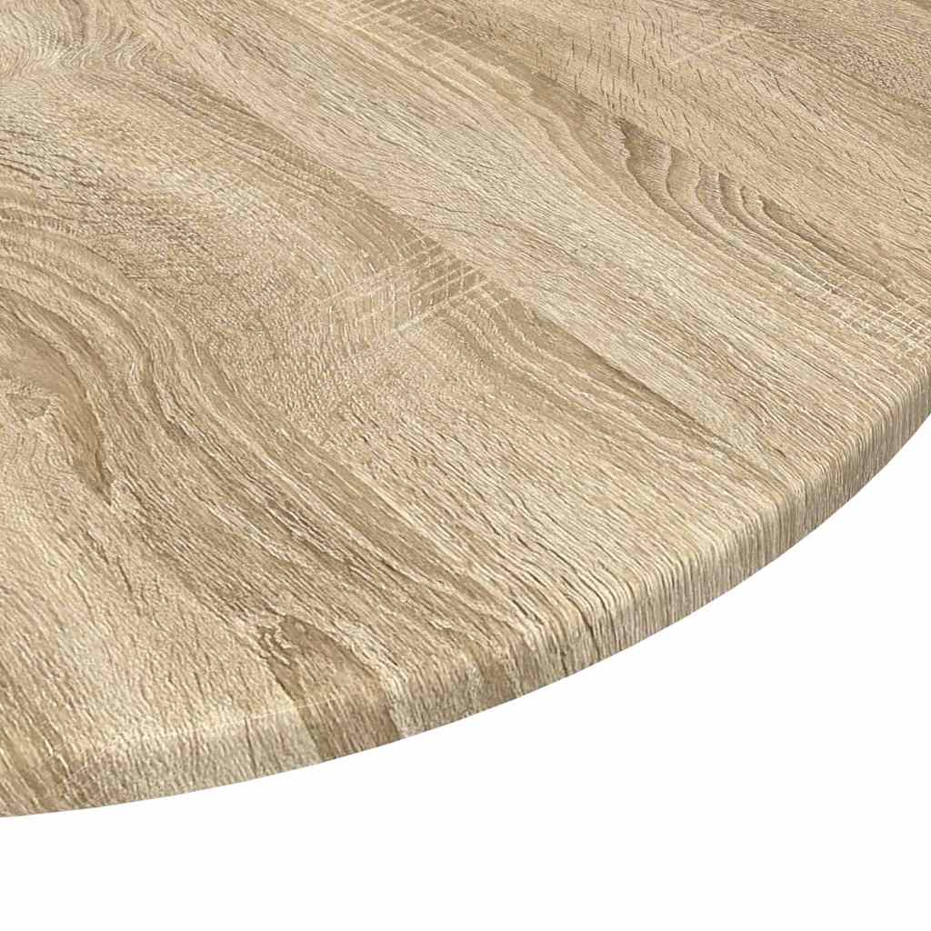 vidaXL Tischplatte Sonoma-Eiche 80 x 80 x 1,5 cm Holzwerkstoff