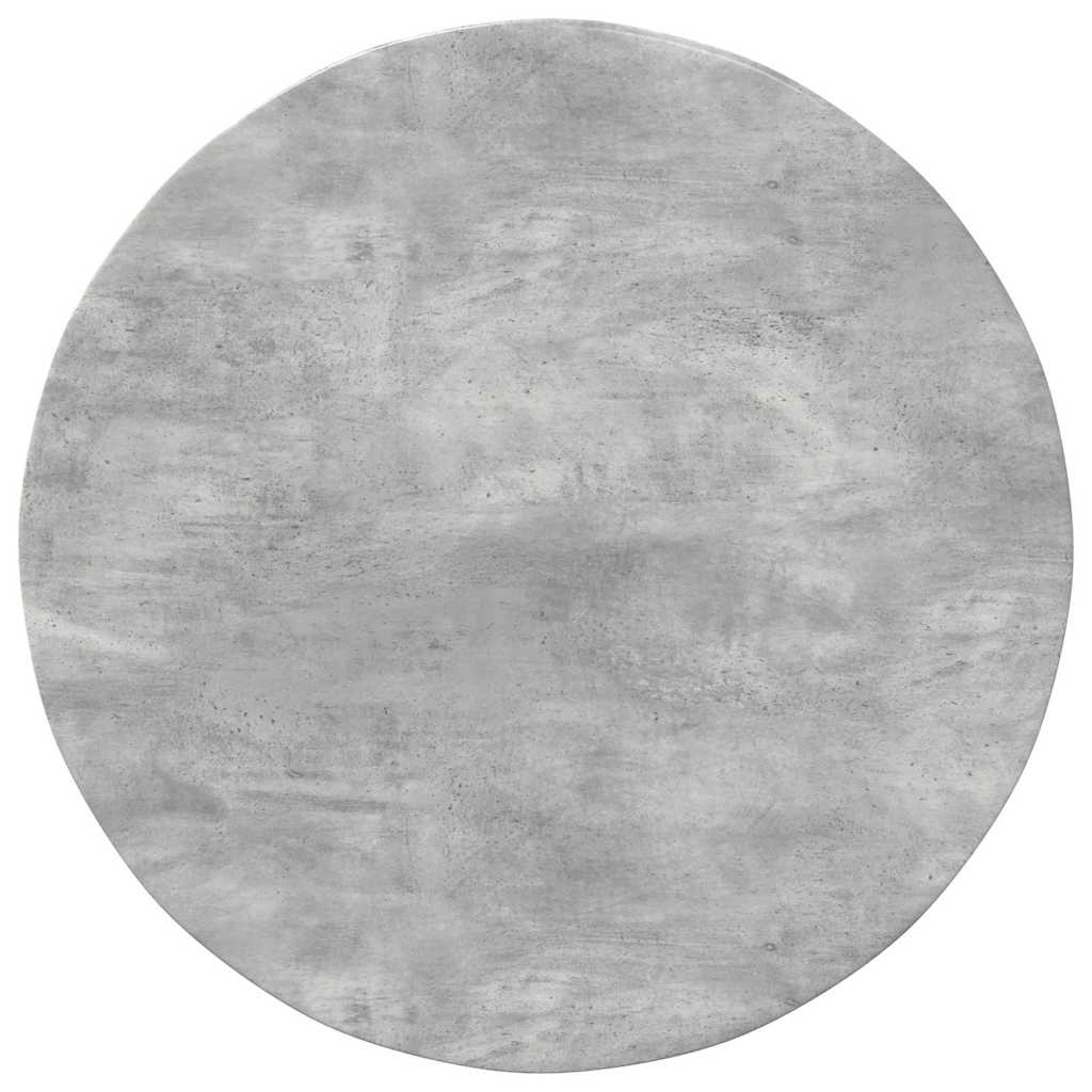 vidaXL Tischplatte Betongrau 80 x 80 x 1,5 cm Holzwerkstoff