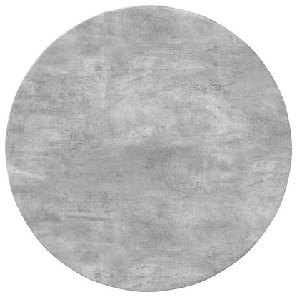 vidaXL Tischplatte Betongrau 80 x 80 x 1,5 cm Holzwerkstoff