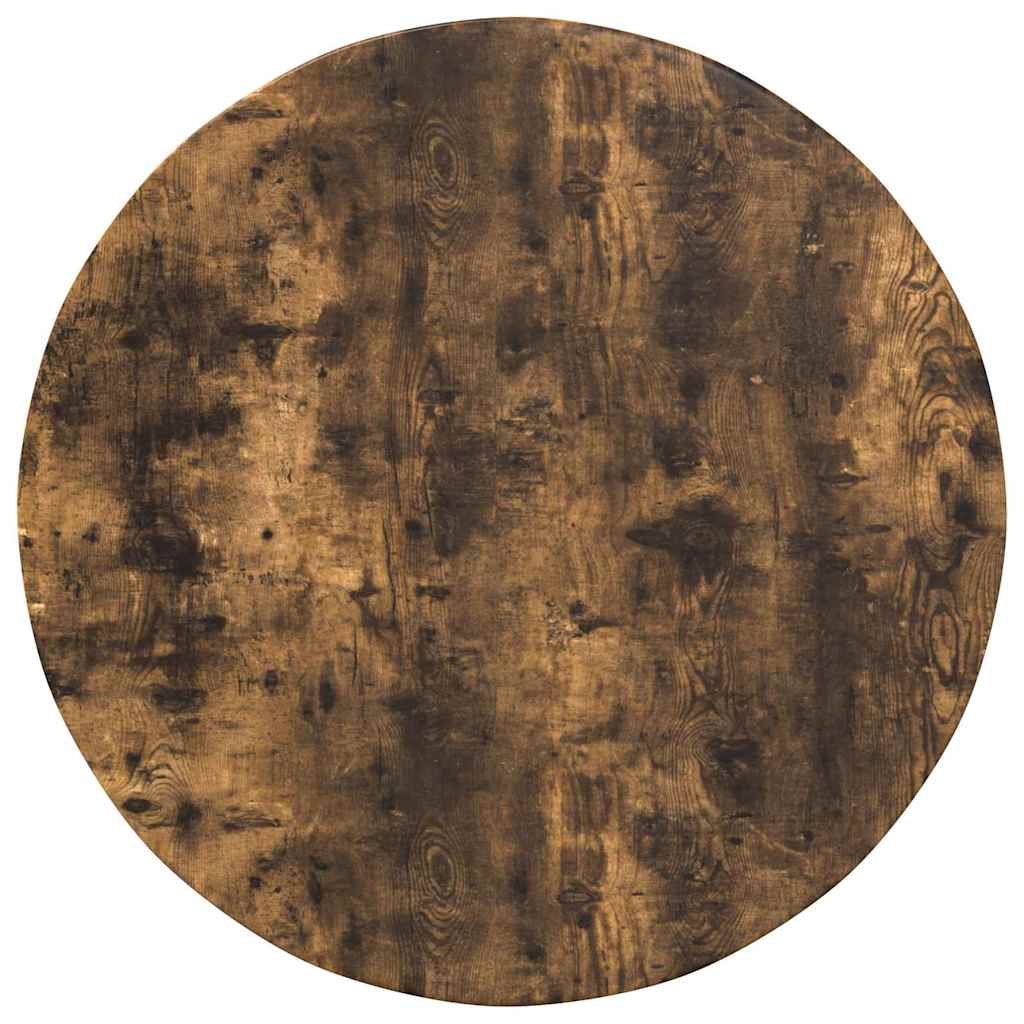 Tischplatte Räuchereiche 80 x 80 x 1,5 cm Holzwerkstoff