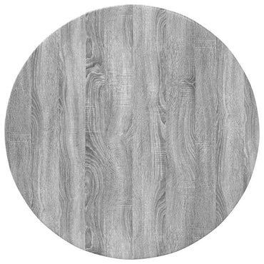 vidaXL Tischplatte Grau Sonoma 80 x 80 x 1,5 cm Holzwerkstoff
