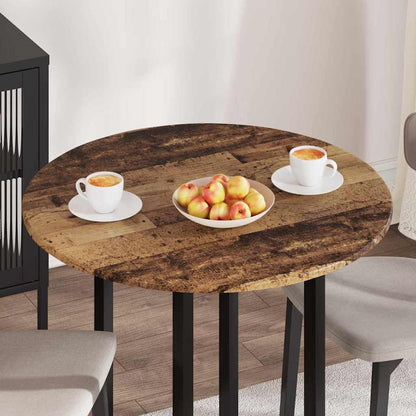 vidaXL Tischplatte Altholz 80 x 80 x 1,5 cm Holzwerkstoff