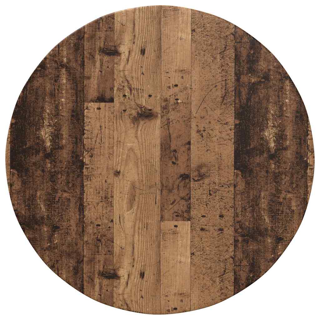 vidaXL Tischplatte Altholz 80 x 80 x 1,5 cm Holzwerkstoff