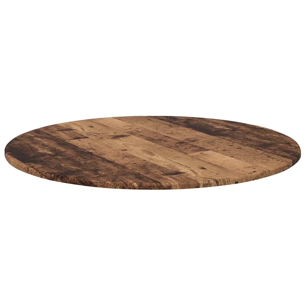 vidaXL Tischplatte Altholz 80 x 80 x 1,5 cm Holzwerkstoff