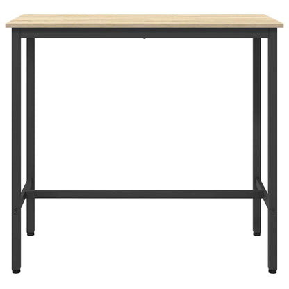 Tisch Sonoma-Eiche 100 x 50 x 90,5 cm Ingenieure Holz und Stahl