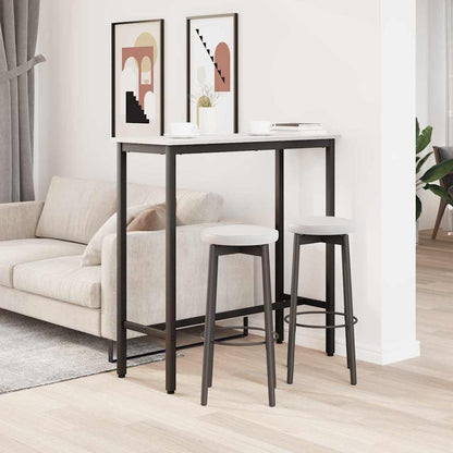 Tisch Weiß 100 x 40 x 101 cm Ingenieure Holz und Stahl