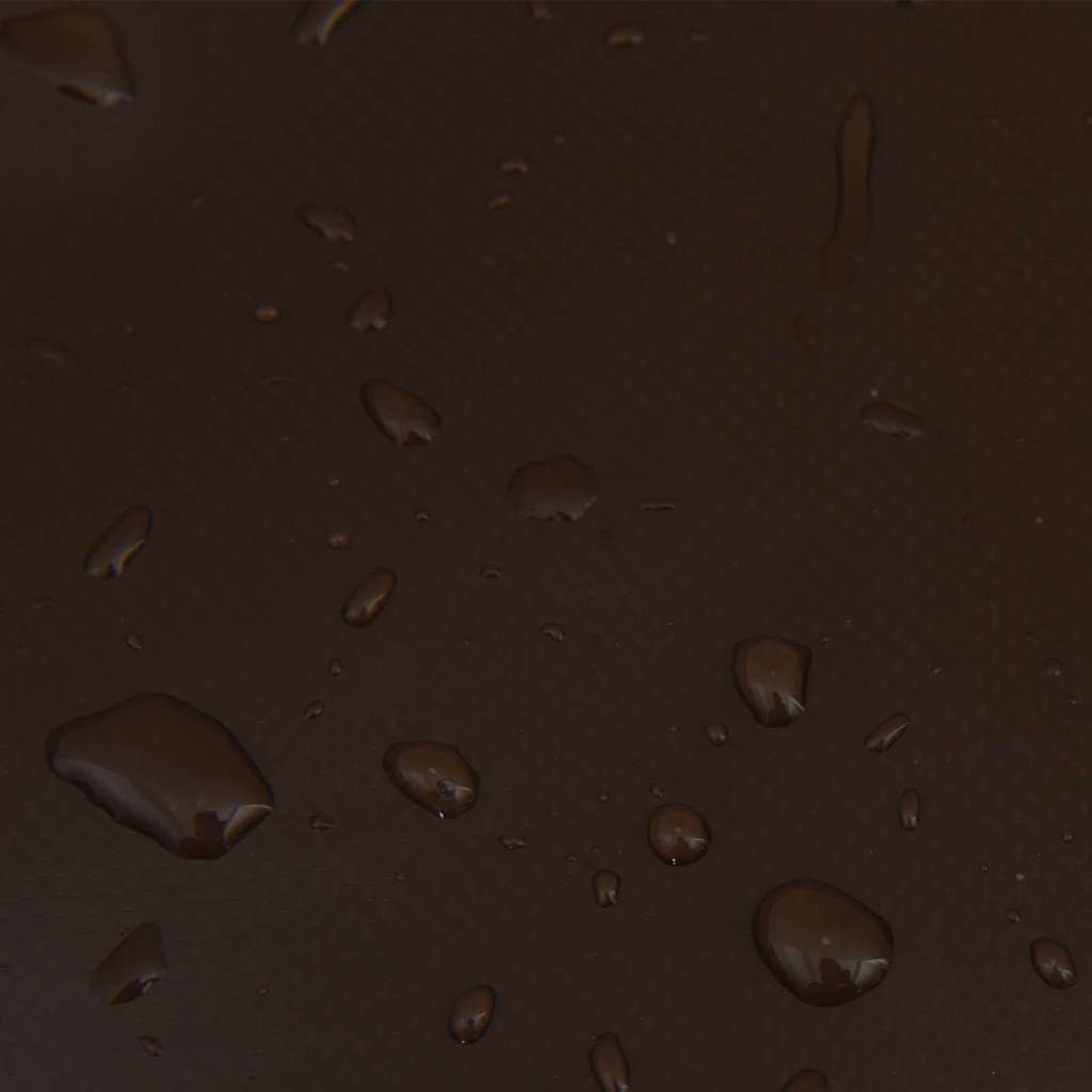 Plane 650g / m² Braun 2,5 x 4,5 m Canvas mit PVC-Beschichtung