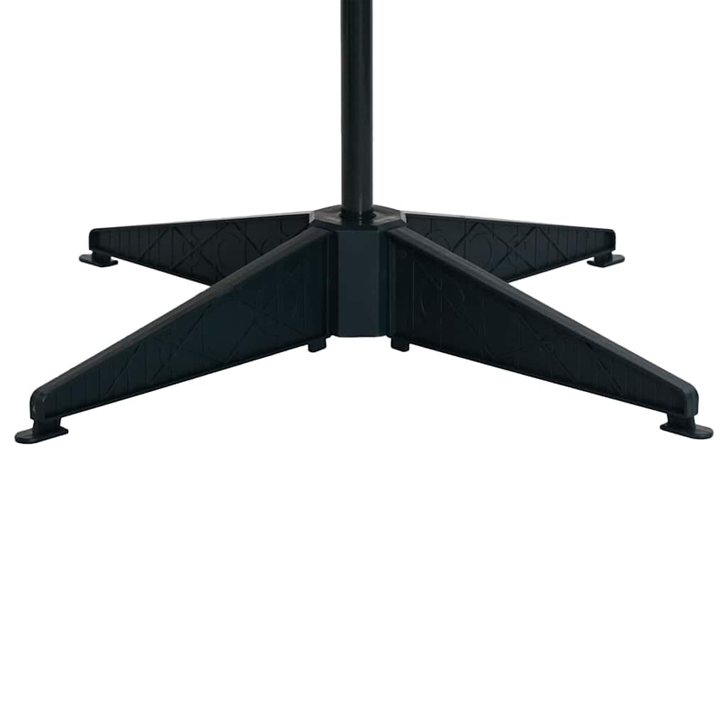 Künstlicher Weihnachtsbaum mit 200 LEDs Grün 215 cm PVC