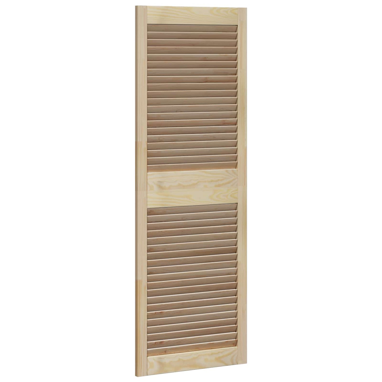 vidaXL Schranktür 4 pcs Natur 140.5 x 2 x 59.5 cm Massives Kiefernholz