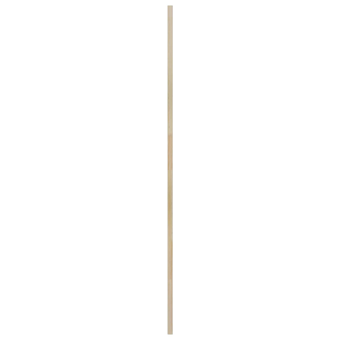 vidaXL Schranktür 4 pcs Natur 140.5 x 2 x 59.5 cm Massives Kiefernholz