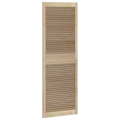 vidaXL Schranktür 4 pcs Natur 170 x 2,1 x 59,5 cm Massives Kiefernholz