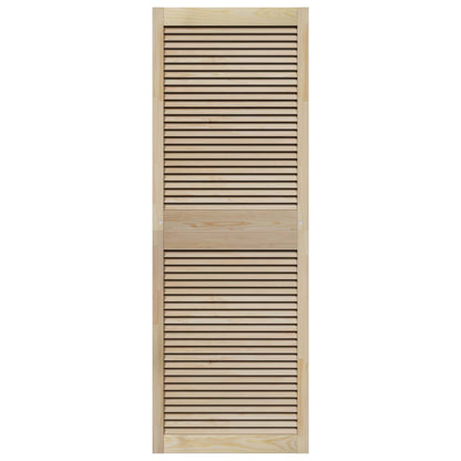vidaXL Schranktür 4 pcs Natur 170 x 2,1 x 59,5 cm Massives Kiefernholz