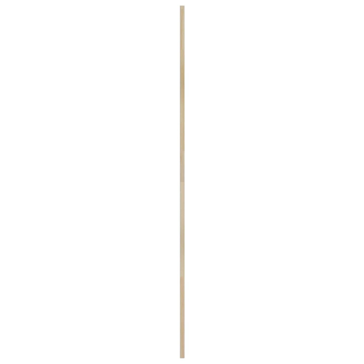 vidaXL Schranktür 4 pcs Natur 170 x 2,1 x 59,5 cm Massives Kiefernholz