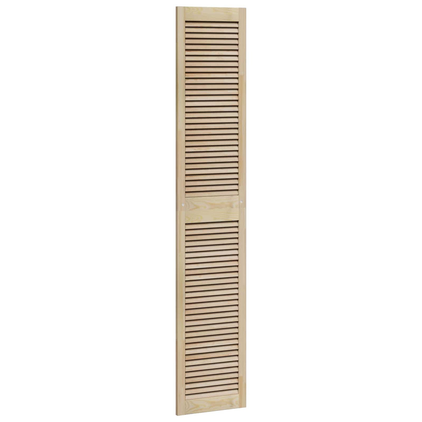vidaXL Schranktür 4 pcs Natur 201 x 2,1 x 39,5 cm Massives Kiefernholz