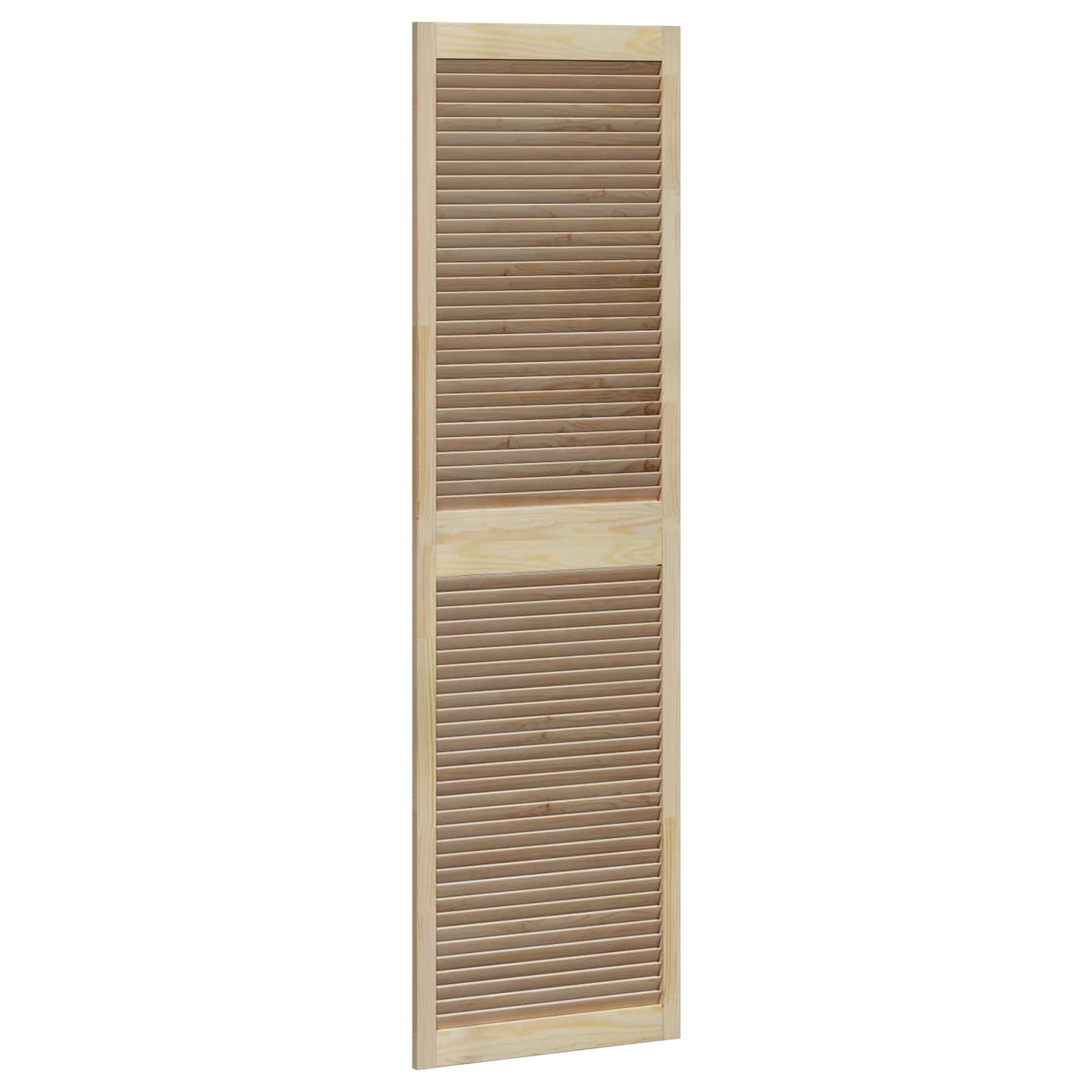 vidaXL Schranktür 4 pcs Natur 201 x 2,1 x 59,5 cm Massives Kiefernholz