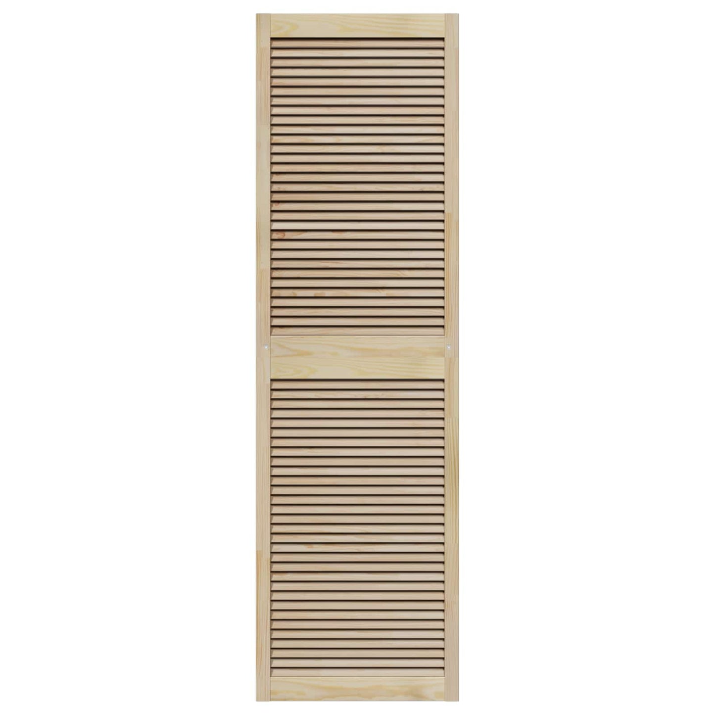 vidaXL Schranktür 4 pcs Natur 201 x 2,1 x 59,5 cm Massives Kiefernholz