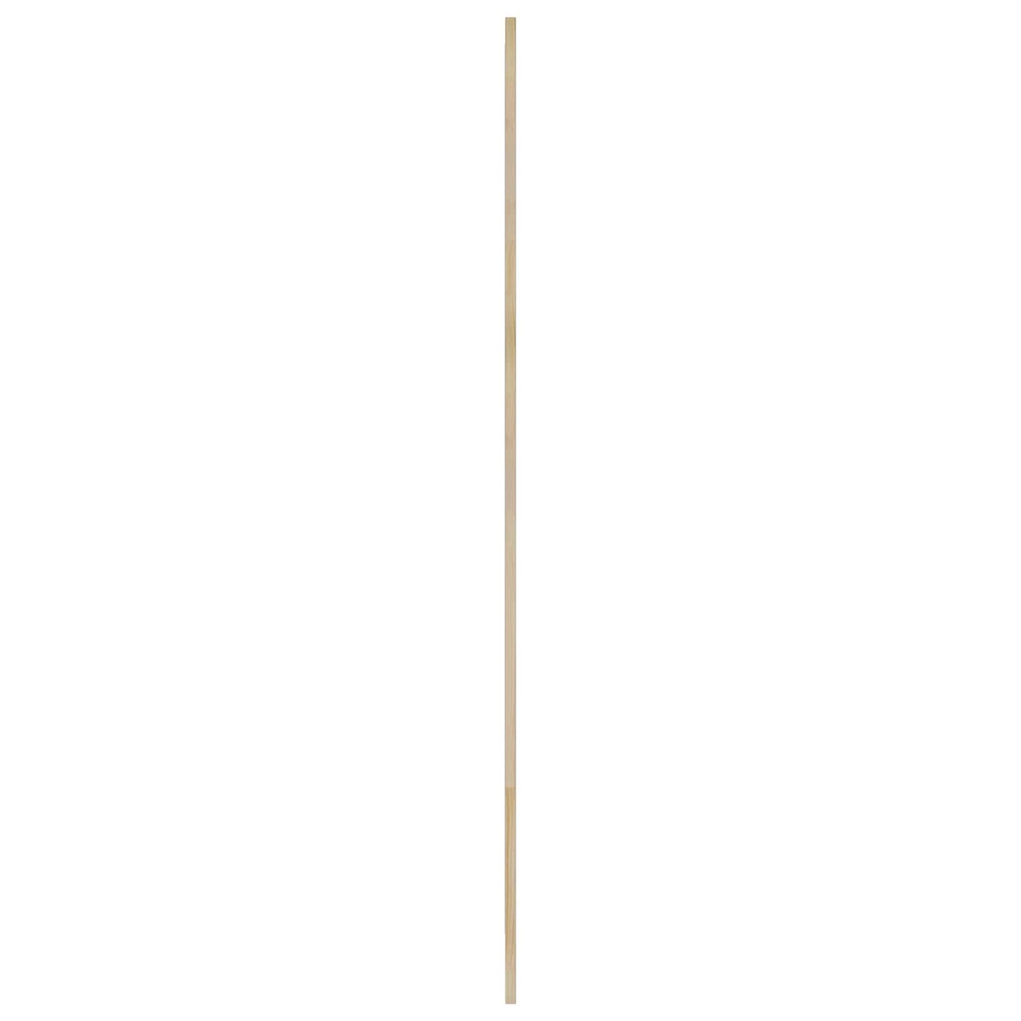 vidaXL Schranktür 4 pcs Natur 201 x 2,1 x 59,5 cm Massives Kiefernholz