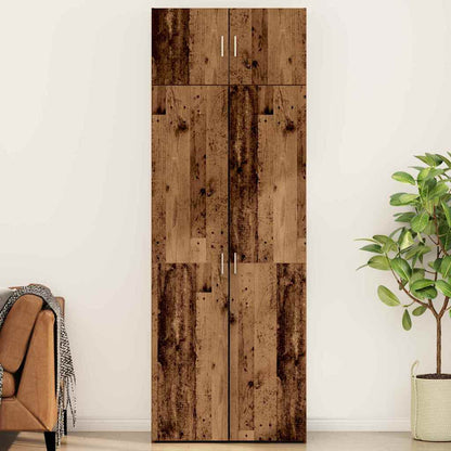 Aufbewahrungsschrank 3 pcs Altholz