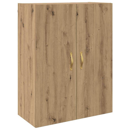 Wandschrank 2 pcs Artisan-Eiche 69,5 x 34 x 90 cm Holzwerkstoff