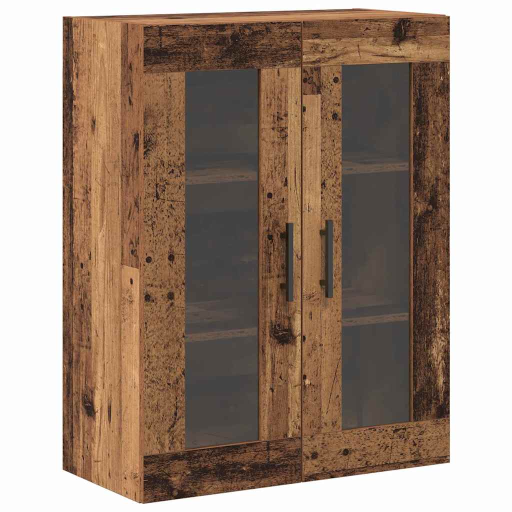 vidaXL Highboard 2 pcs Altholz Holzwerkstoff