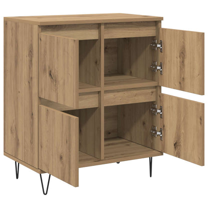 vidaXL Sideboards 3 pcs Artisan-Eiche 180 x 35 x 70 cm Holzwerkstoff