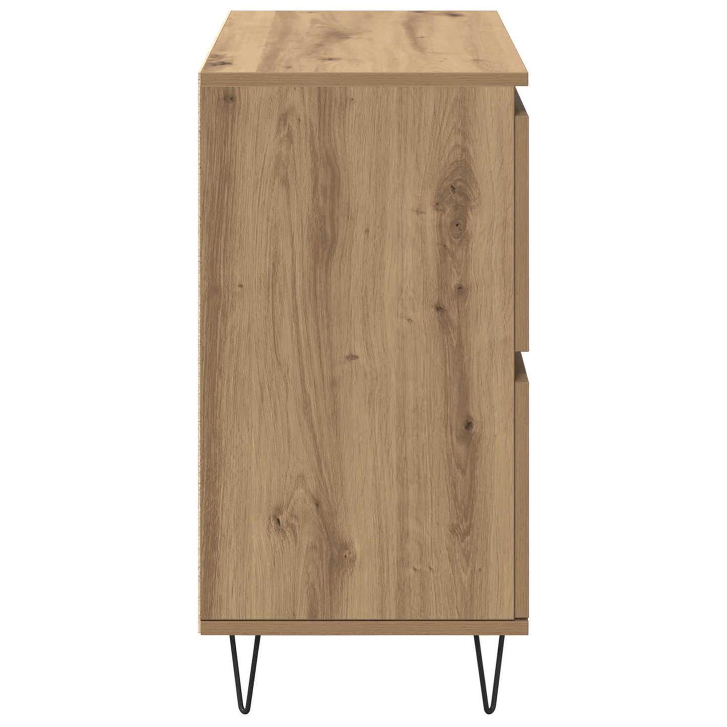 vidaXL Sideboards 3 pcs Artisan-Eiche 180 x 35 x 70 cm Holzwerkstoff