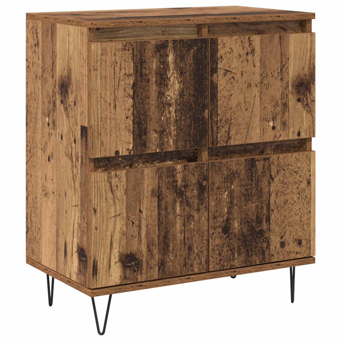 vidaXL Sideboards 2 pcs Altholz 120 x 35 x 70 cm Holzwerkstoff