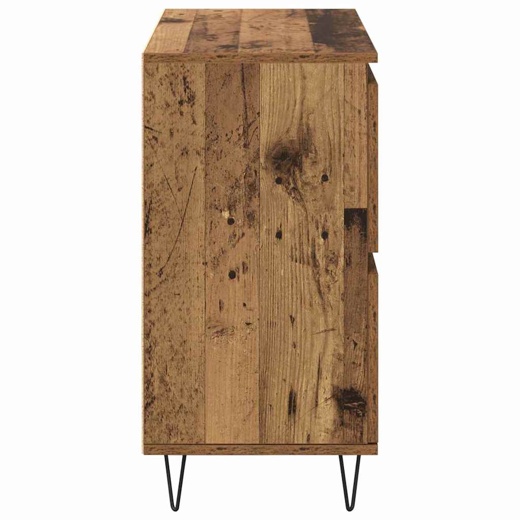 Sideboards 2 pcs Altholz 120 x 35 x 70 cm Holzwerkstoff