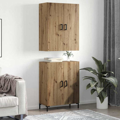 Highboard Artisan-Eiche 69,5 x 34 x 180 cm Holzwerkstoff