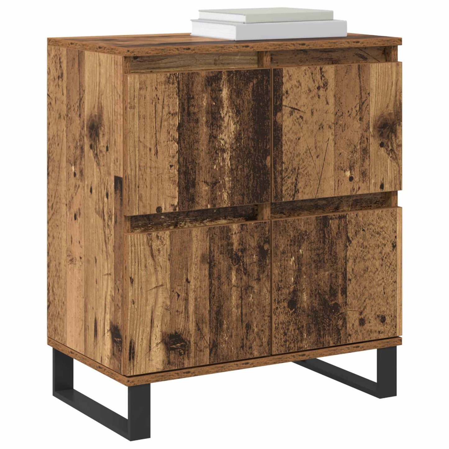 vidaXL Sideboard 2 pcs Altholz 60 x 35 x 70 cm